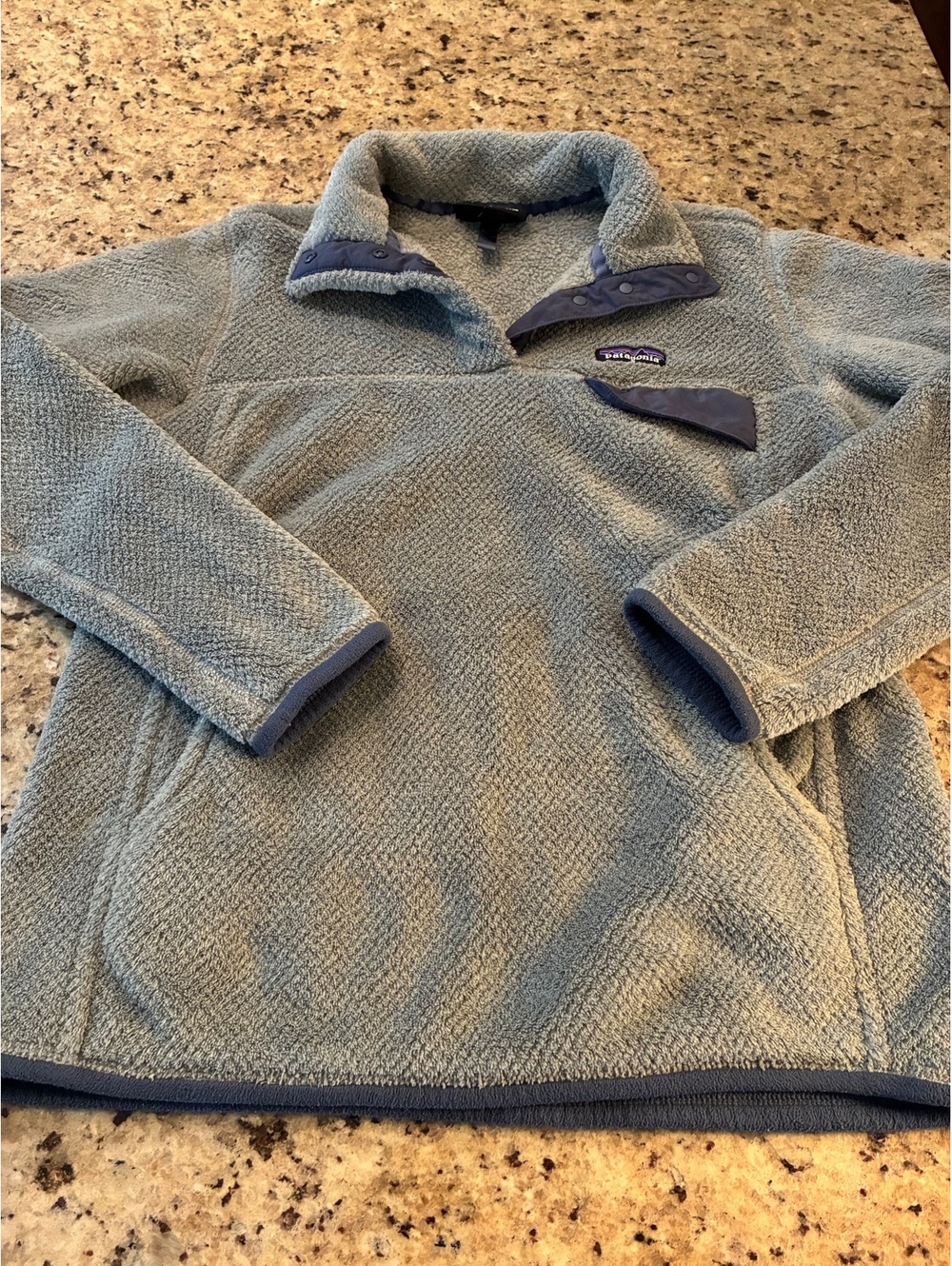 Patagonia Gray Re-Tool Snap-T Fleece Pullover